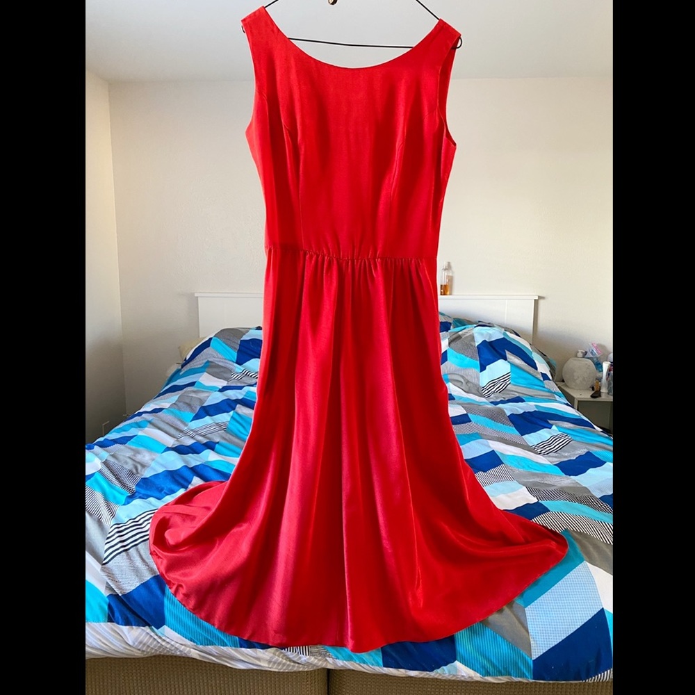 Vintage Lanz originals red dress